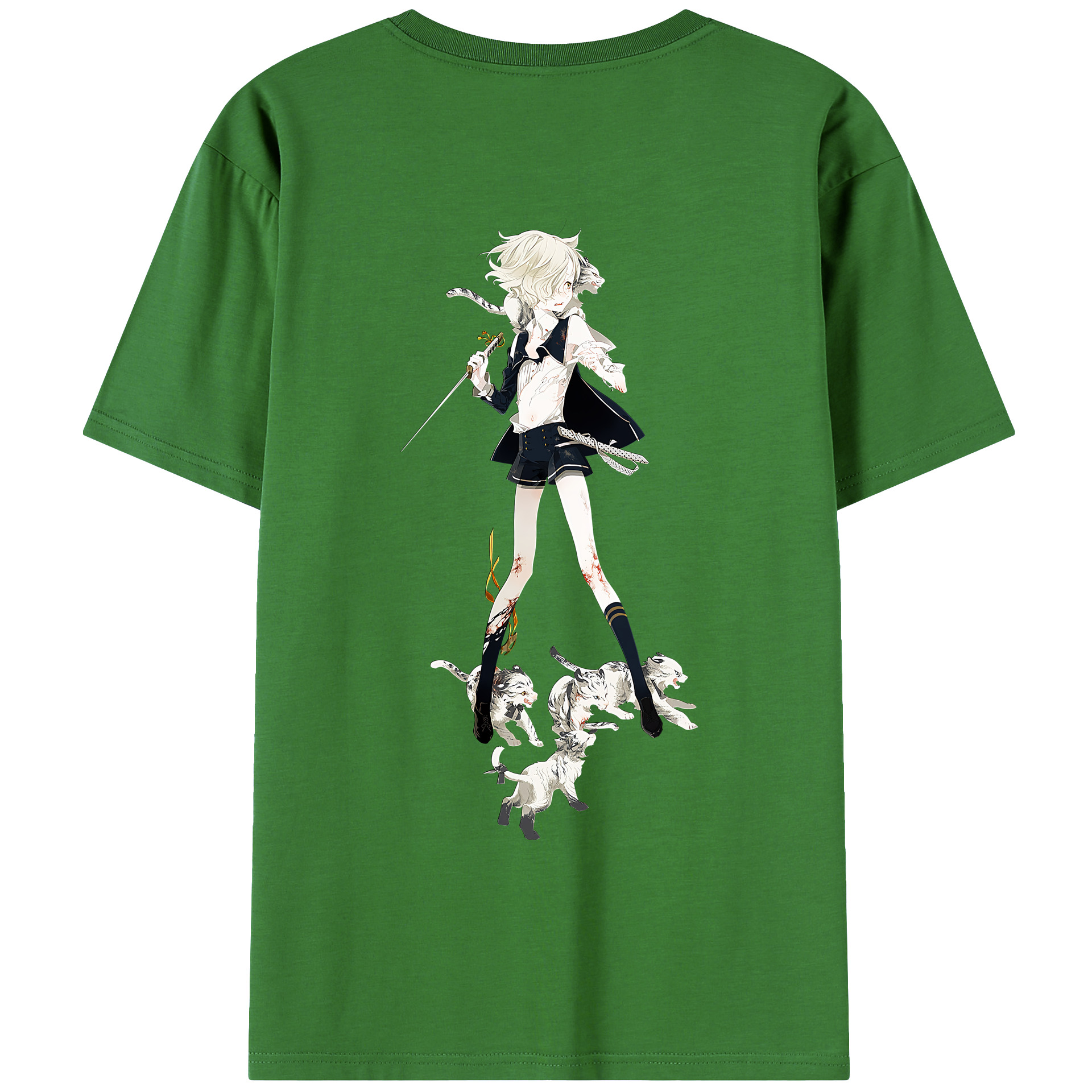 （画像用） 刀剣乱舞 Touken Ranbu レディース半袖Tシャツ(バックプリント)